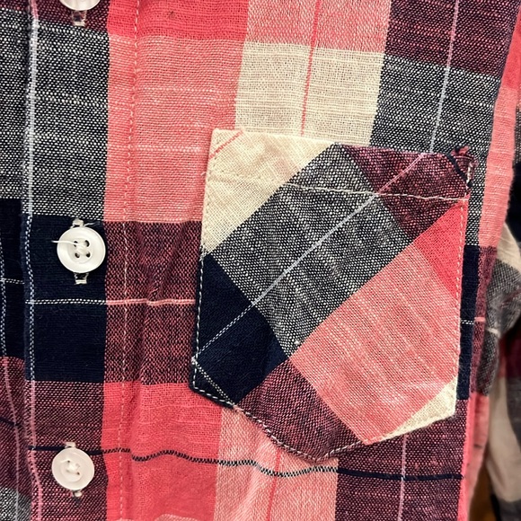 Plaid Button-Down Shirt - Picture 3 of 3